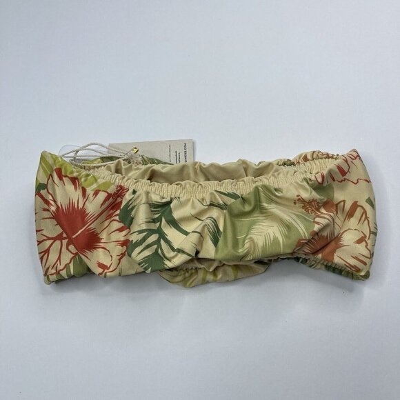 Kenny Flowers The Ubud Bandeau Bikini Top Floral Size S NWT - Picture 4 of 6
